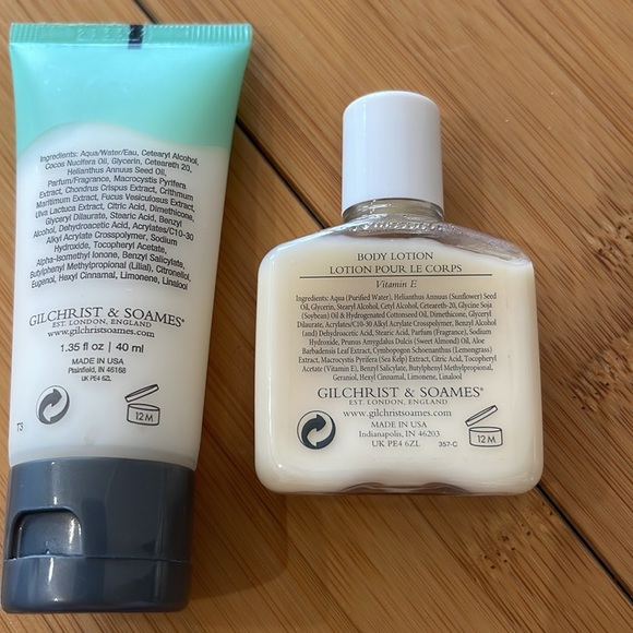 Gilchrist & Soames Spa Therapy Body Lotion & English Spa Body Lotion (1.1 oz.) - Picture 4 of 4